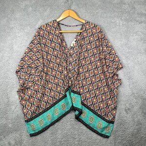 Penelope Project Women's Boho Chiffon Swim‎ Cover Size L
